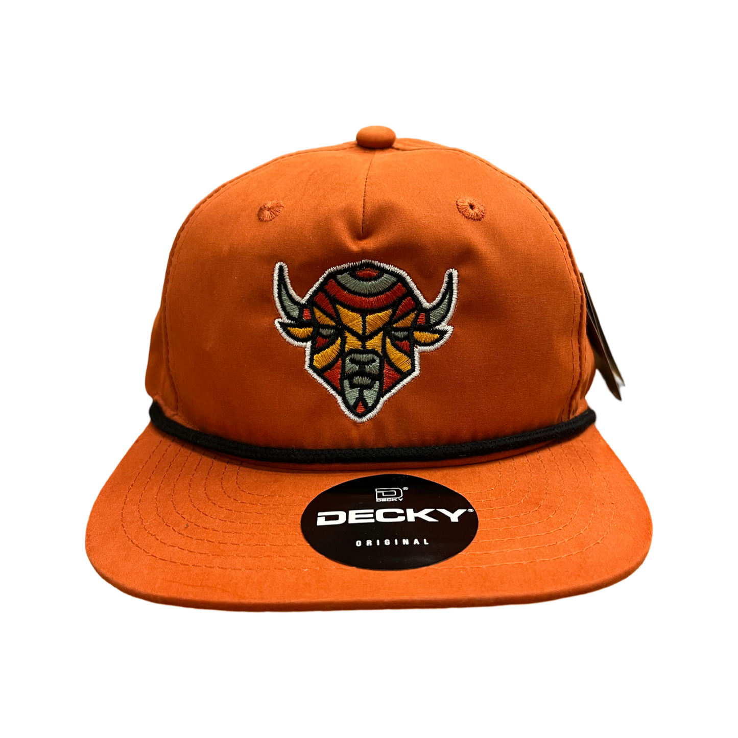 Burnt Orange Buffalo Hat