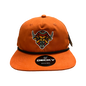 Burnt Orange Buffalo Hat