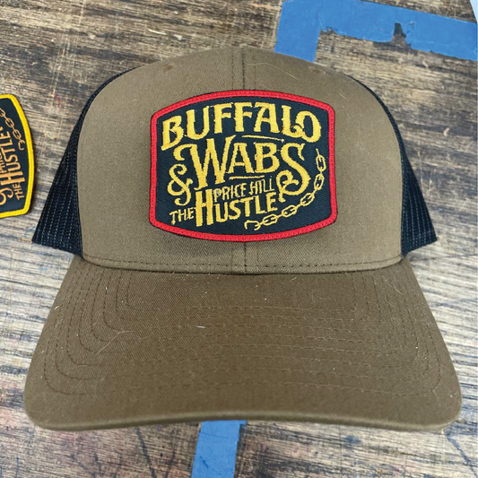 Taupe Logo Patch Baseball Cap