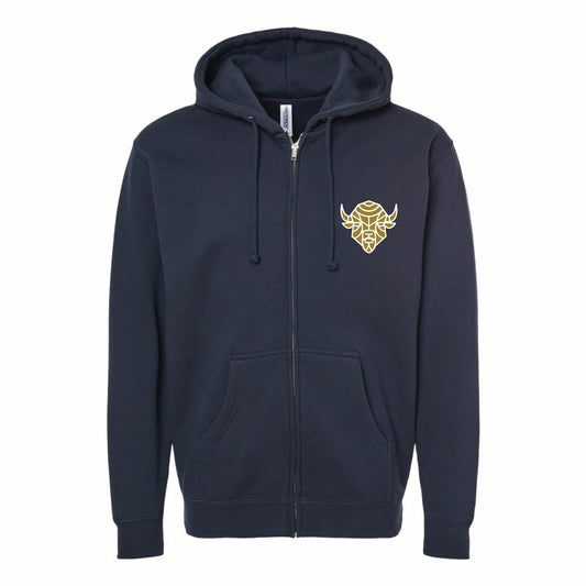 Buffalo Head Heavy Weight Zip Hoodie